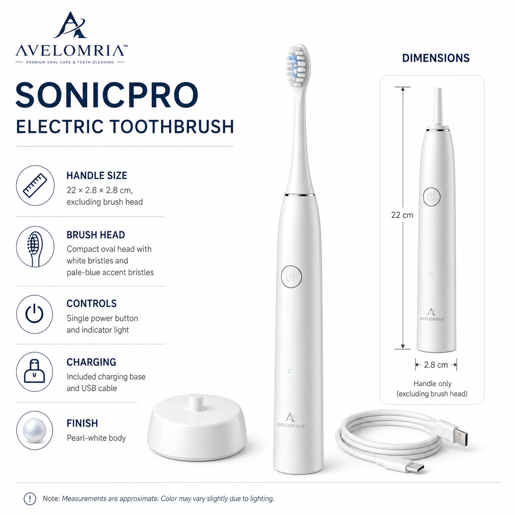 avelomria™ SonicPro Electric Toothbrush — 3