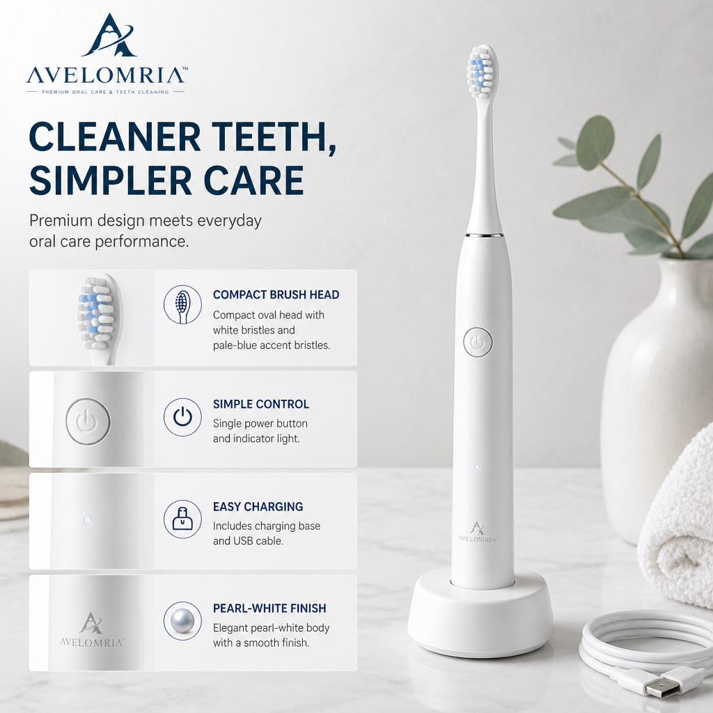 avelomria™ SonicPro Electric Toothbrush — 6