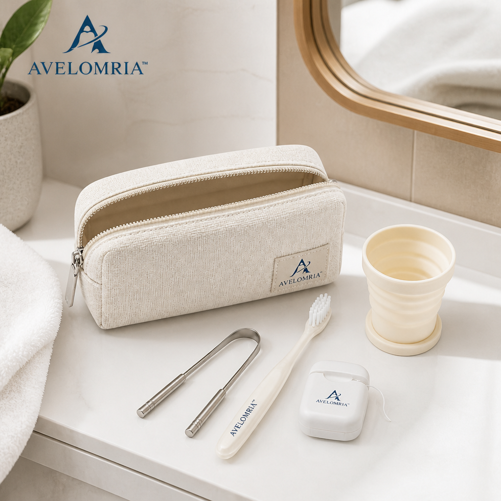 avelomria™ Avenelle Premium Oral Care Travel Kit — 5