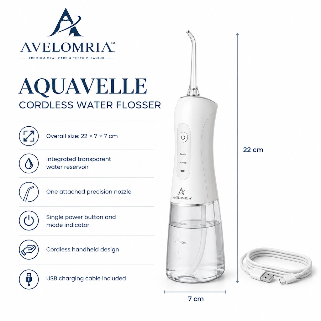 avelomria™ Aquavelle Cordless Water Flosser — 5