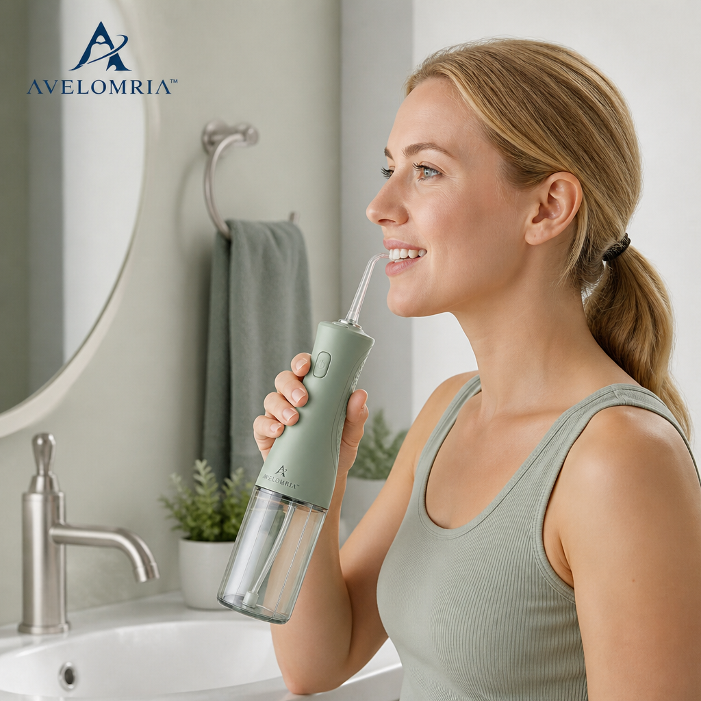 avelomria™ Virelle Rechargeable Portable Water Flosser — 6
