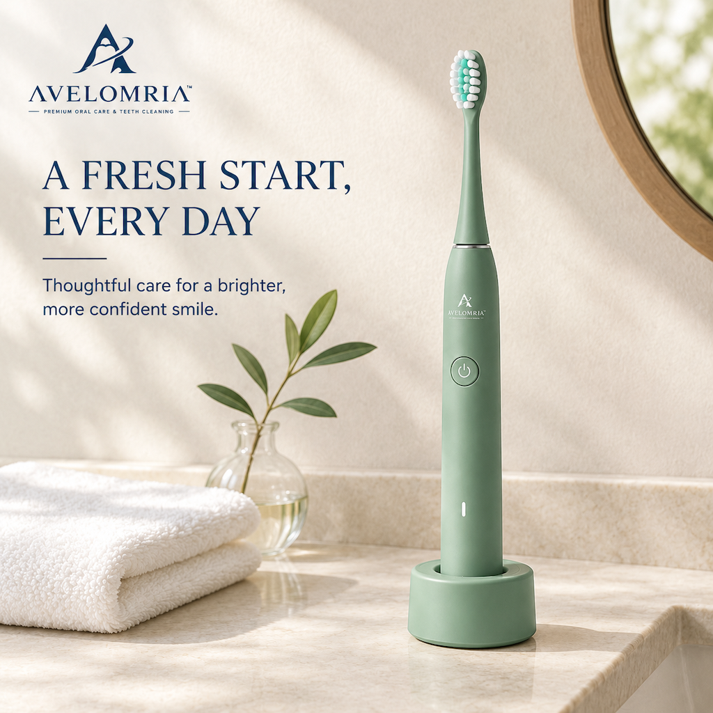 avelomria™ Vellora Rechargeable Electric Toothbrush — 1