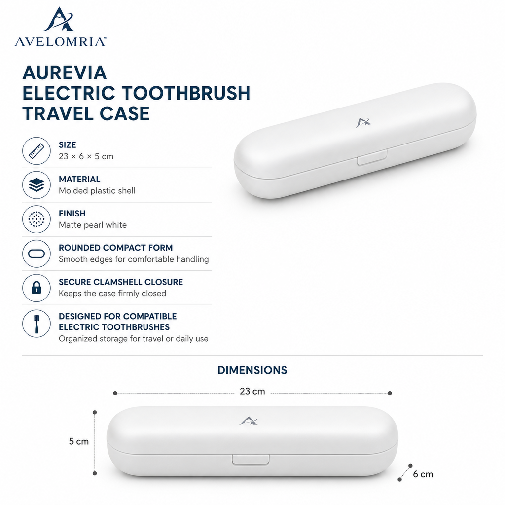 avelomria™ Aurevia Electric Toothbrush Travel Case — 8