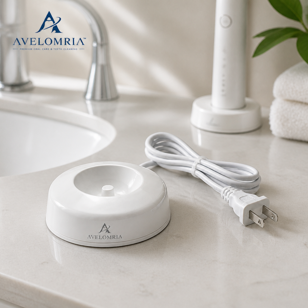 avelomria™ Solvane Dual-Voltage Toothbrush Charging Stand — 1