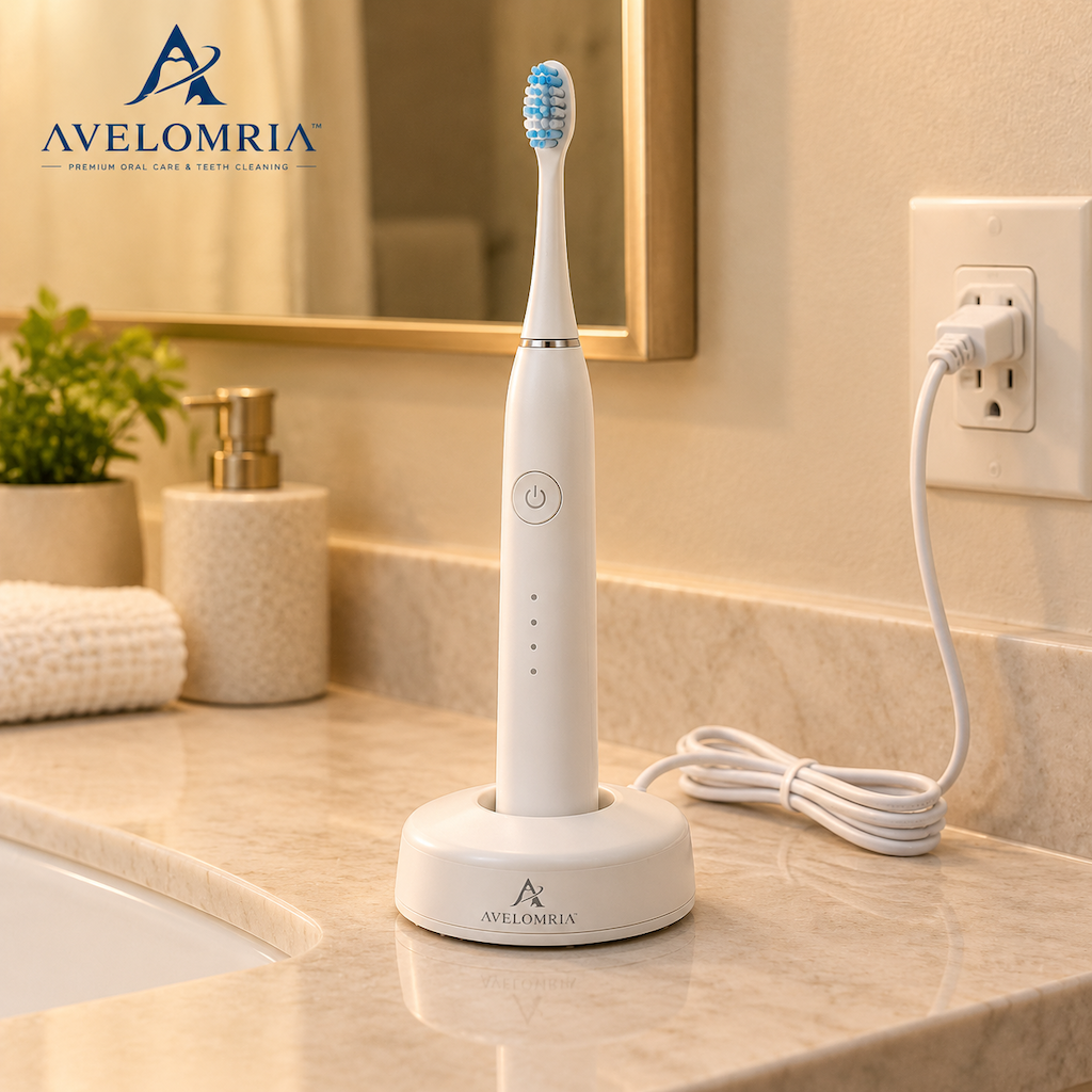 avelomria™ Solvane Dual-Voltage Toothbrush Charging Stand — 5