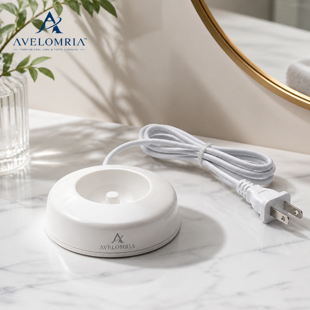 avelomria™ Solvane Dual-Voltage Toothbrush Charging Stand — 8
