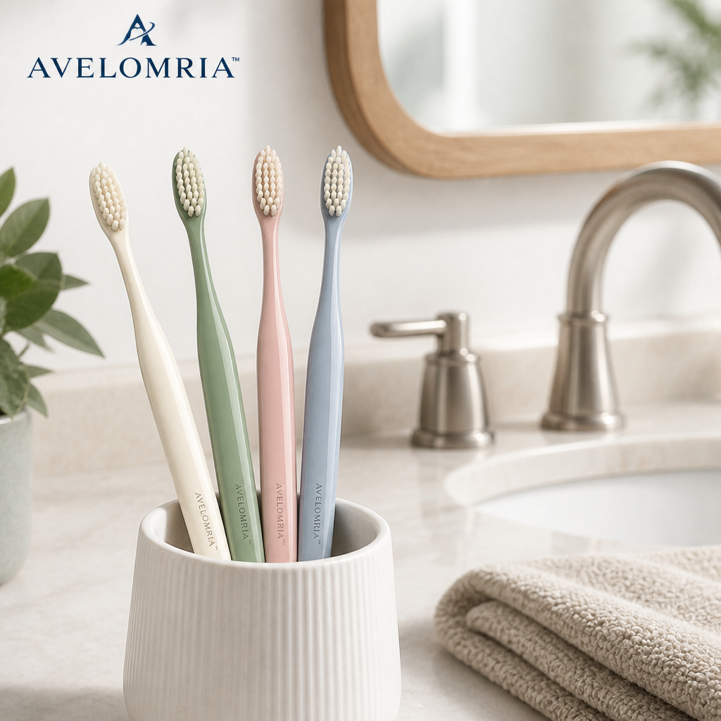 avelomria™ Everelle Soft-Bristle Toothbrush Set — 8