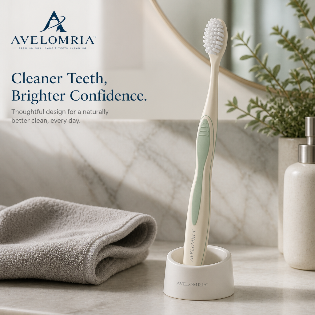 avelomria™ Oravelle Ergonomic Manual Toothbrush — 1